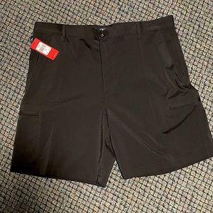 NEW Chaps Black Golf Shorts Size 40W